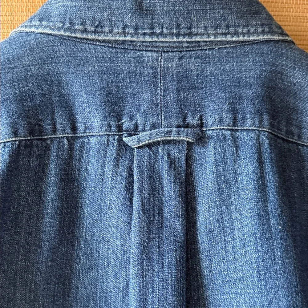 Todd Snyder Indigo Button Down Shirt - Picture 10 of 12